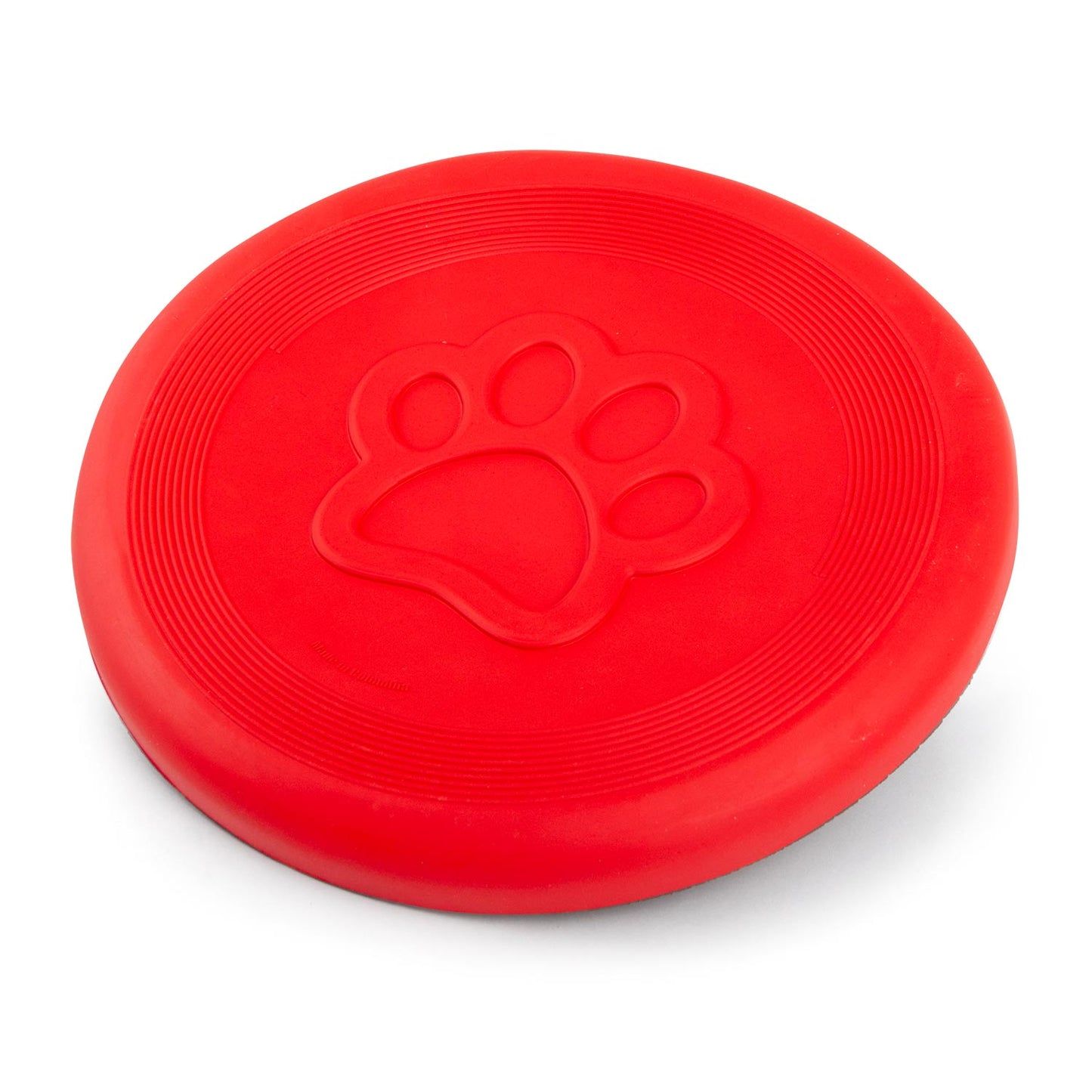 Jeffers Natural Rubber Frisbee Dog Toy for Fetching & Chewing