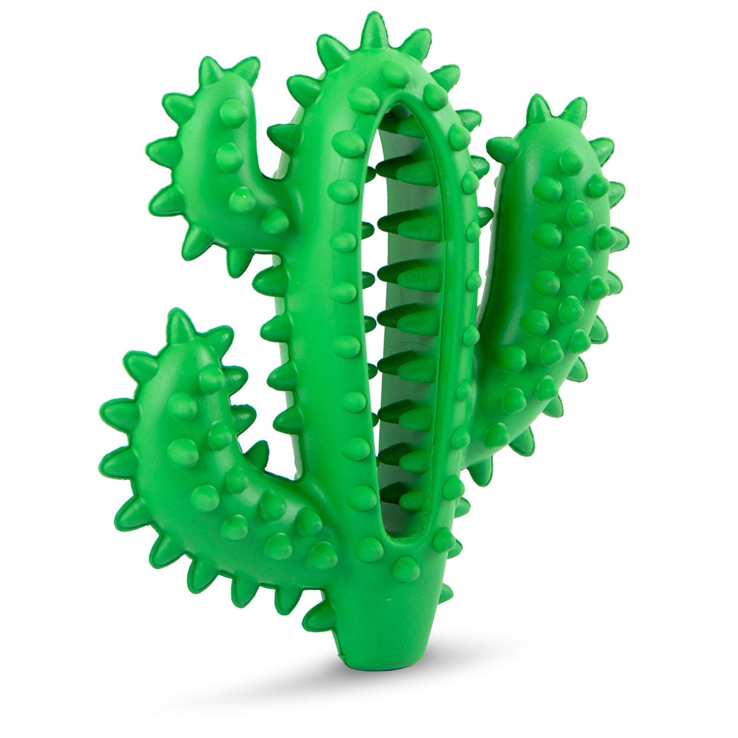 Jeffers Natural Rubber Cactus Dental Chew Toy for Dogs for Healthy Chewing Habits