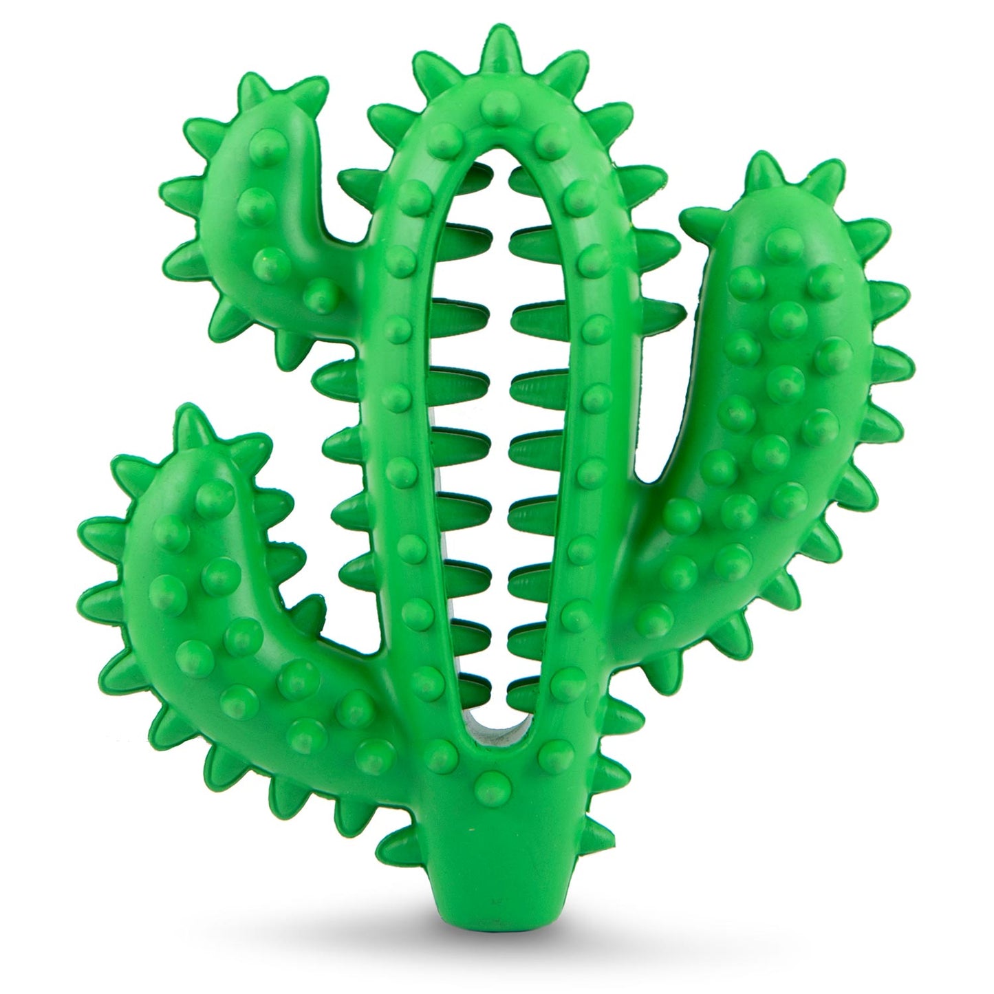 Jeffers Natural Rubber Cactus Dental Chew Toy for Dogs for Healthy Chewing Habits