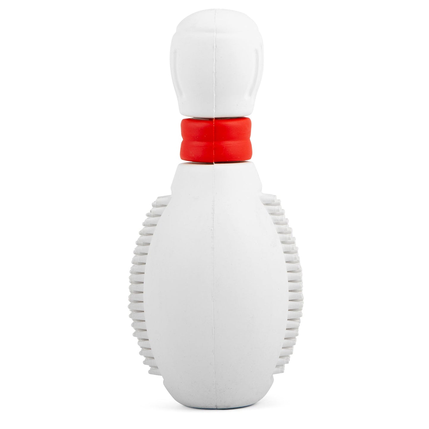 Jeffers Natural Rubber Bowling Pin Treat Dispensing Dental Toy for Dogs