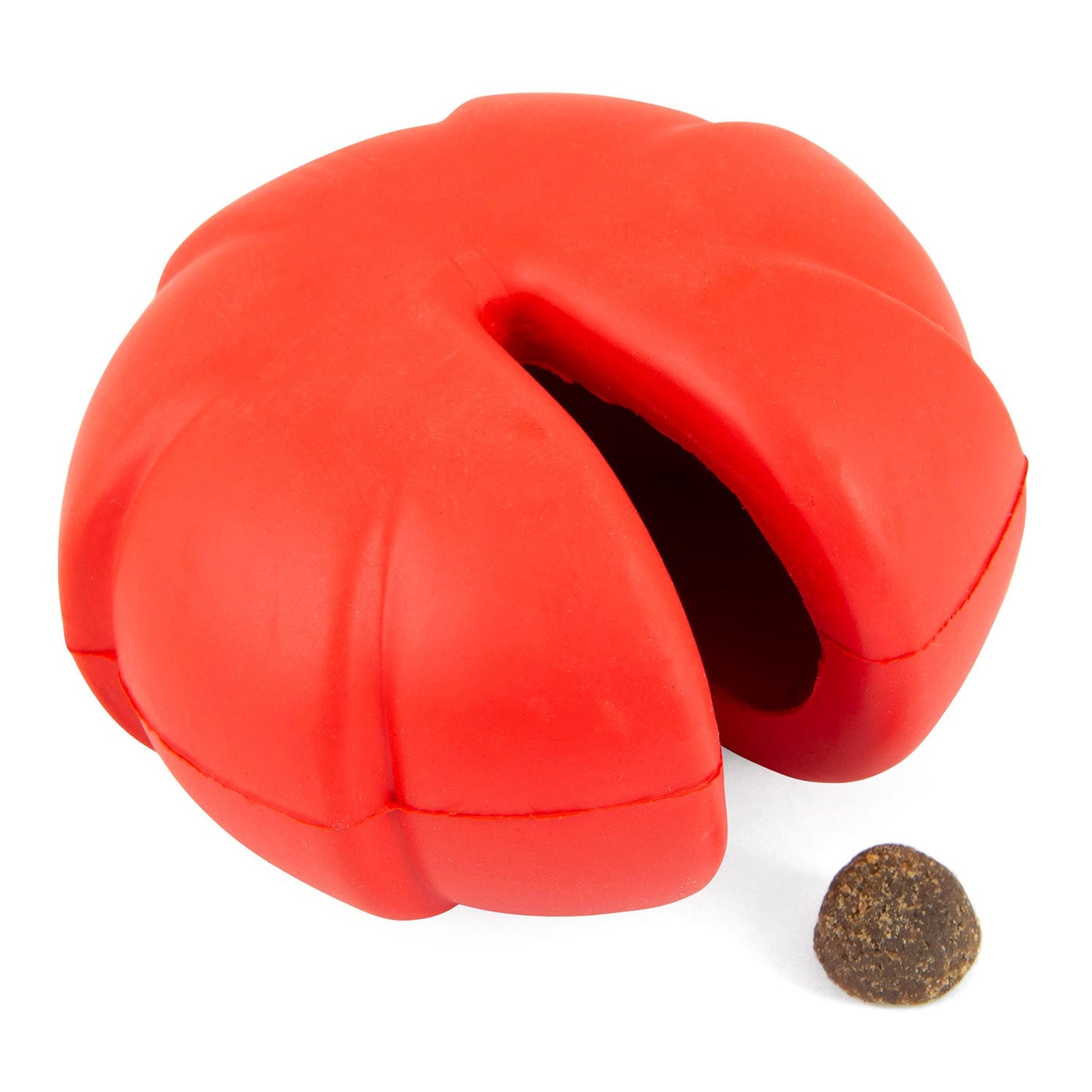 Jeffers Natural Rubber Red Millipede Treat Dispensing Dog Chew Toy